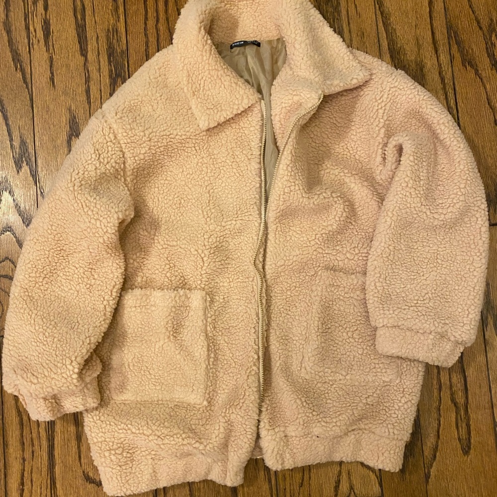 NEW Oversized Teddy Jacket from Shein